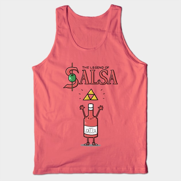 Legend of Salsa Tank Top by Schlogger